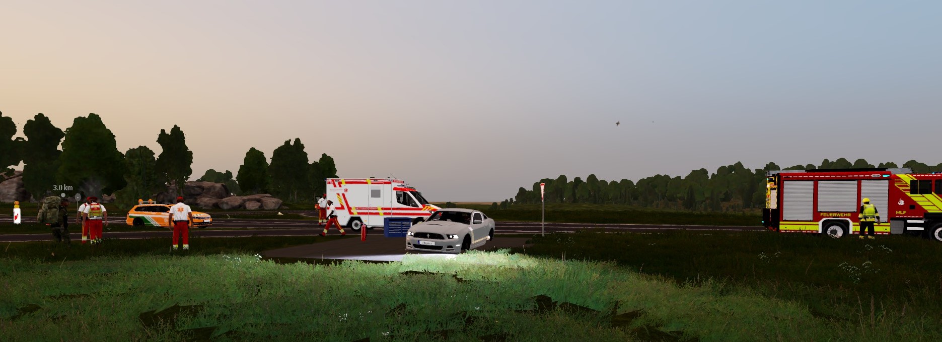 Übung Rettungsdienst