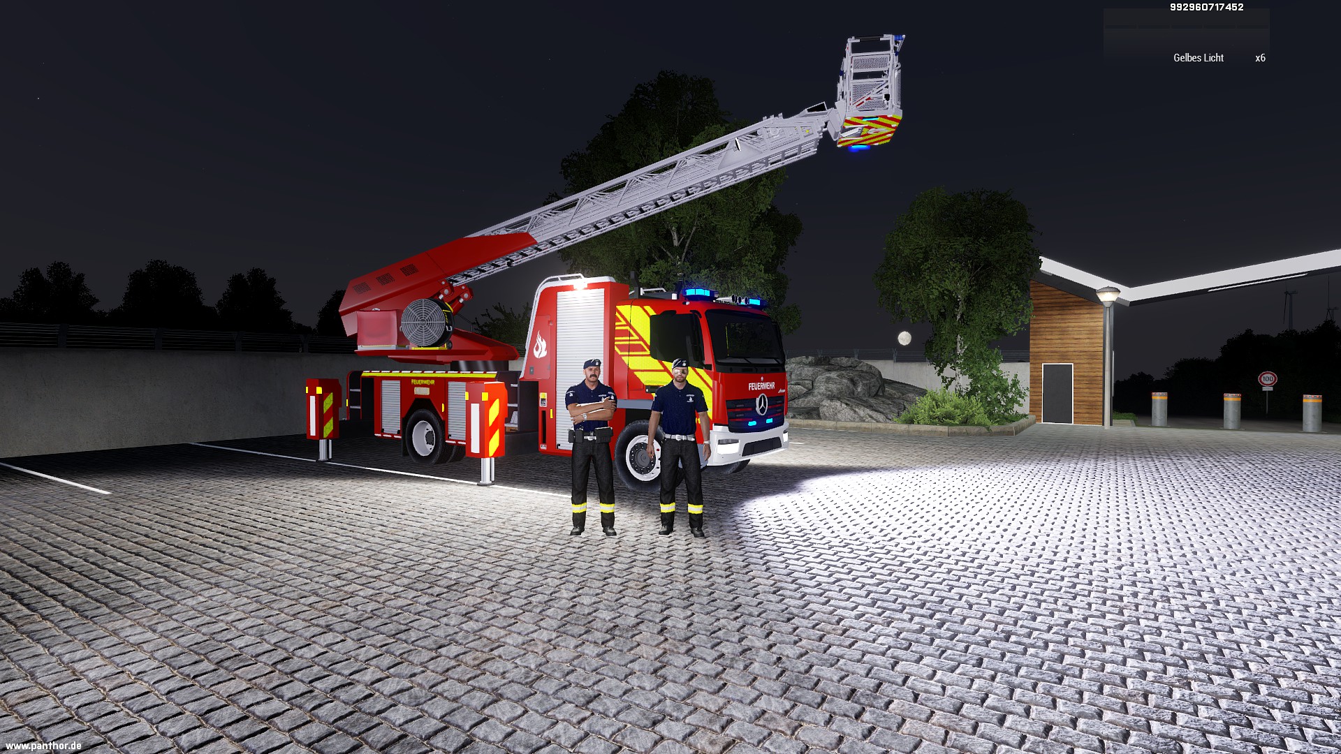 Die neue DLK für die Feuerwehr Wiesberg