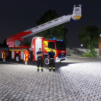 Die neue DLK für die Feuerwehr Wiesberg